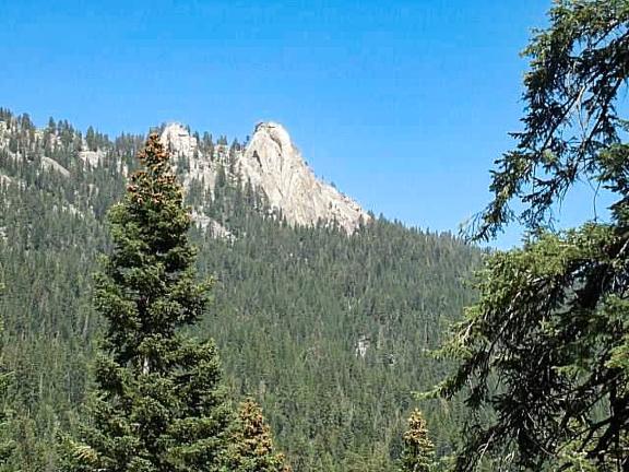 Crags from the trail