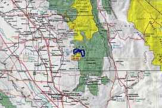 Slate Mountain Regional Map